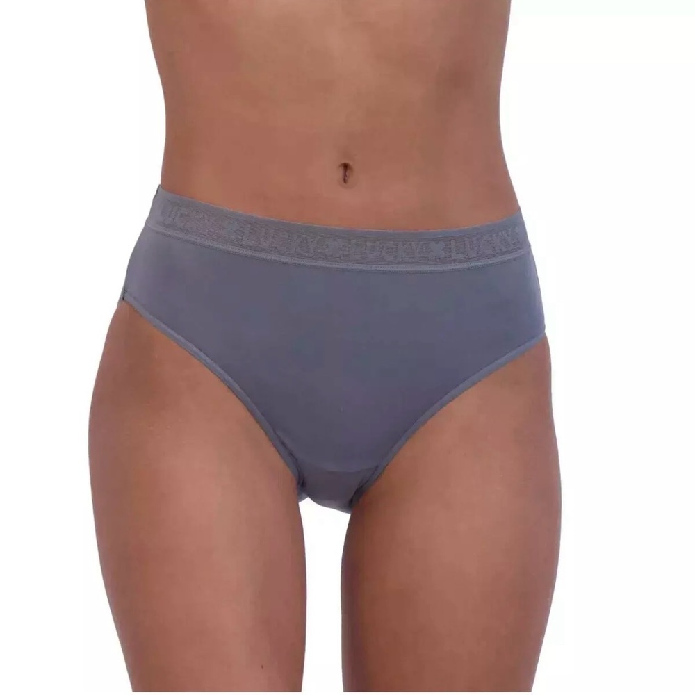 Lucky Brand 6-Pack Hi-Cut Panties Sz -S - Picture 3 of 10
